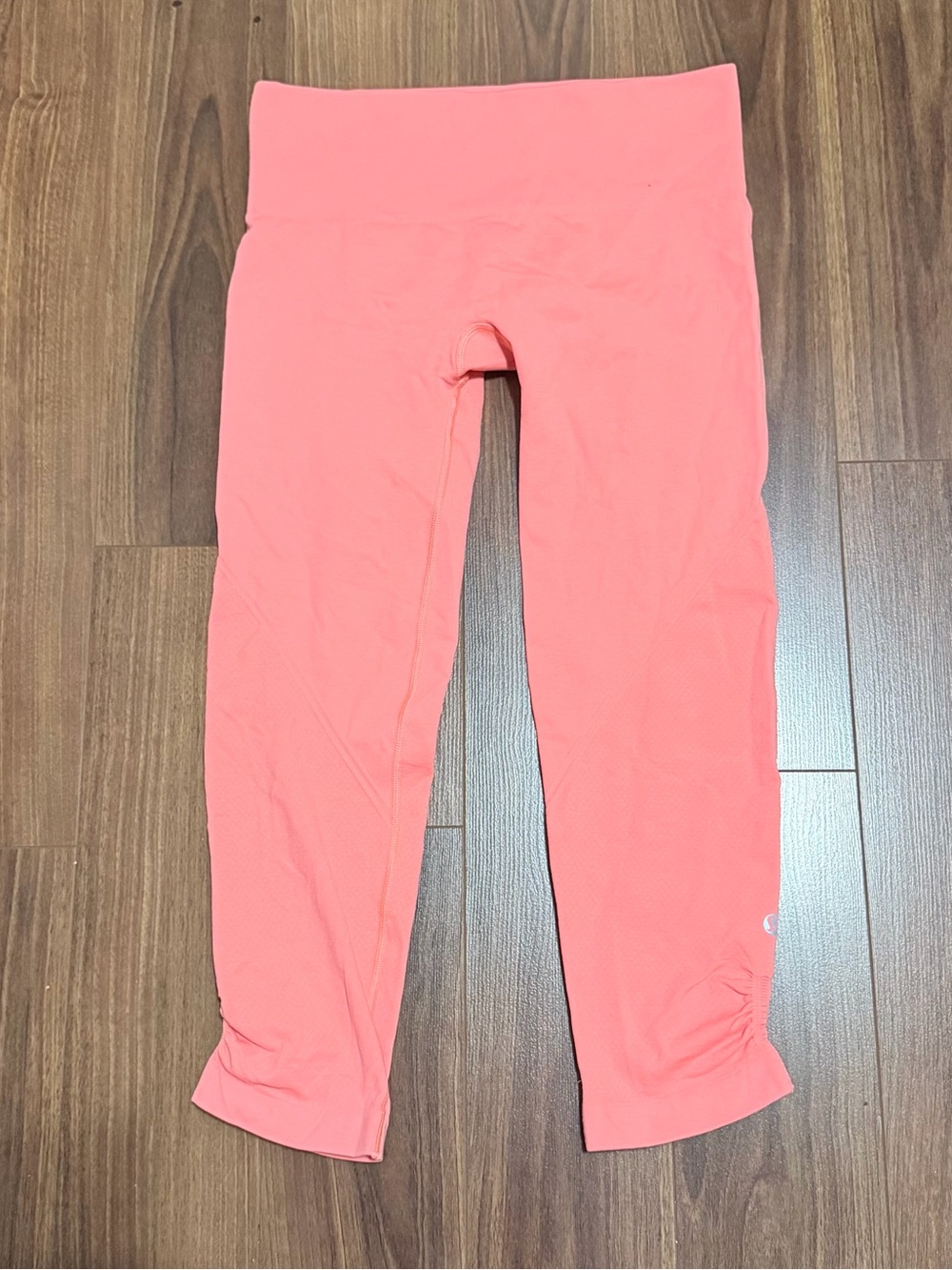 lululemon athletica Coral Pink Girls' Active Leggings